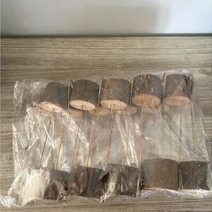 Rustic Wooden Place Card Holder/Photo Holder